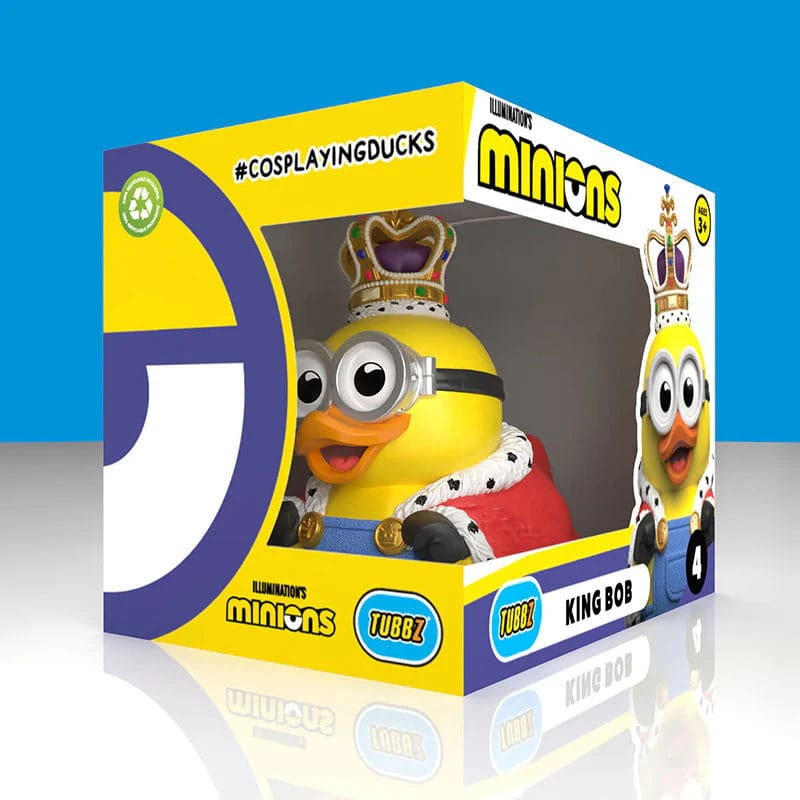 Minions Tubbz PVC Figure King Bob Boxed Edition 10 cm 1