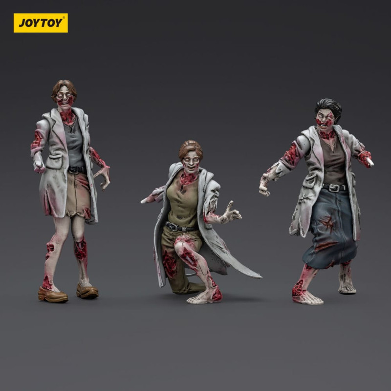 Zombie Dark Source Action Figures 3-Pack Medics 8 cm 2