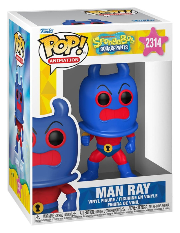 SpongeBob SquarePants POP! Animation Vinyl Figure Man Ray 9 cm 1