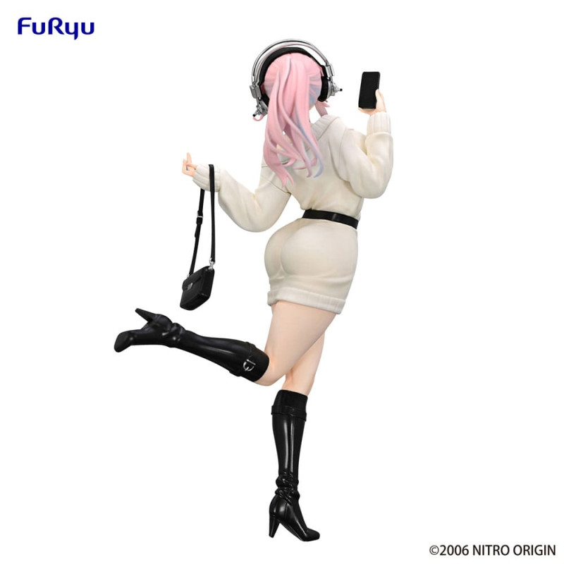 Super Sonico Trio-Try-iT PVC Statue Winter Memory Ver. 21 cm 2