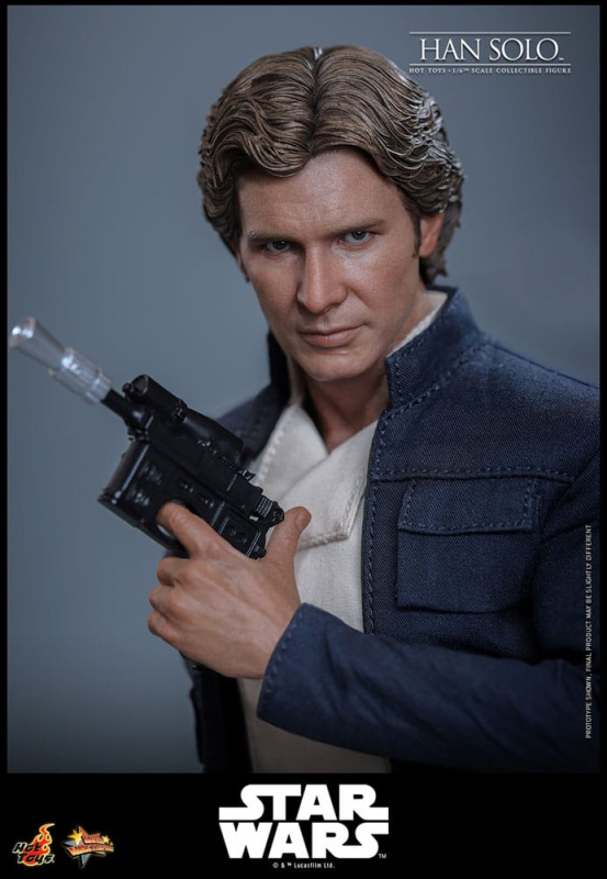 Star Wars Episode V Movie Masterpiece Action Figure 1/6 Han Solo 31 cm 10
