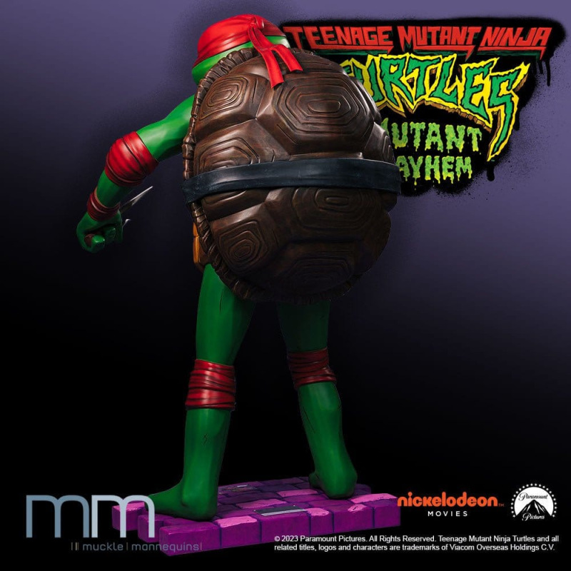 Teenage Mutant Ninja Turtles: Mutant Mayhem Life-Size Statue Raphael 178 cm 3