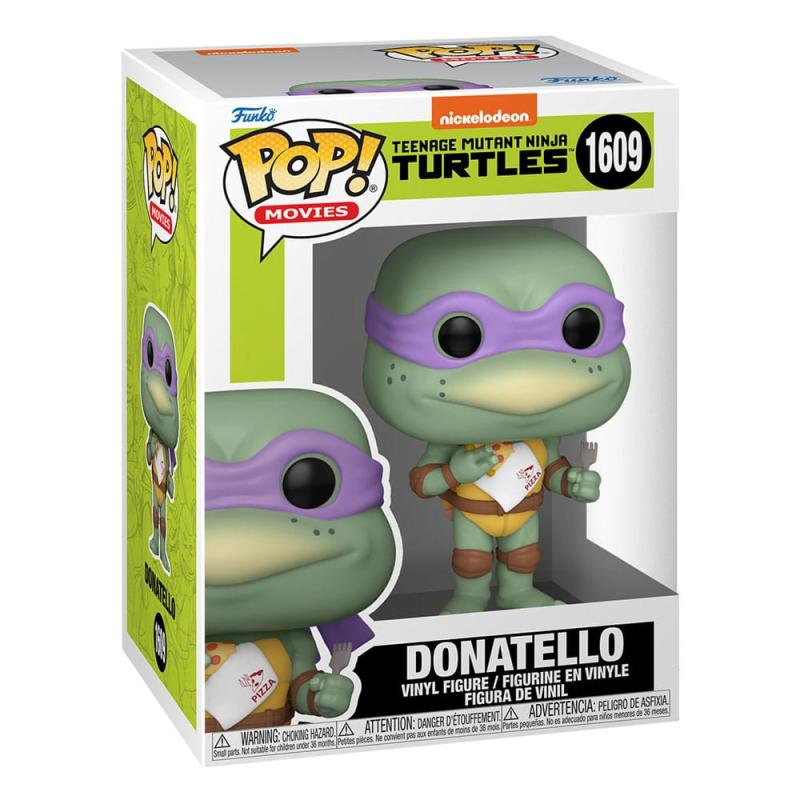 Teenage Mutant Ninja Turtles POP! Movies Vinyl Figure Donatello w/Napkin 9 cm