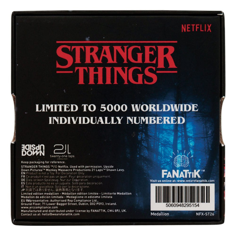 Stranger Things Medallion Hellfire Club Limited Edition 2
