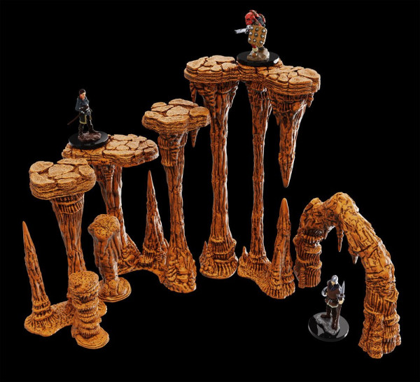 WarLock Tiles Accessory: Stalactites & Stalagmites 1