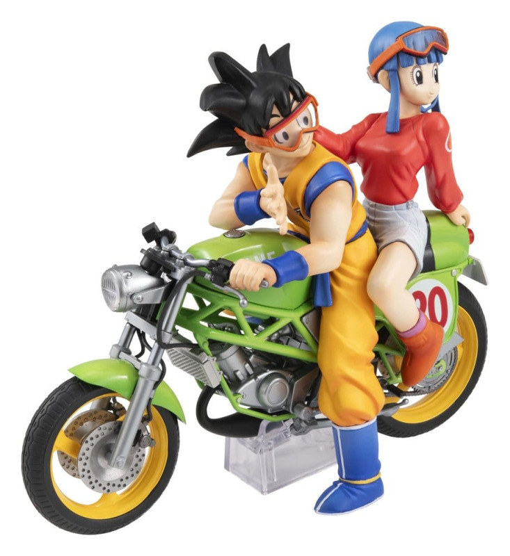 Dragon Ball Z Desktop Real McCoy PVC Figure 05 Son Goku & Chichi Limited Repeat Ver. 15 cm 2