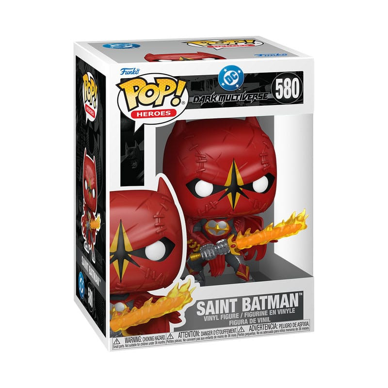 DC Dark Multiverse POP! Heroes Vinyl Figures Saint Batman 9 cm 1