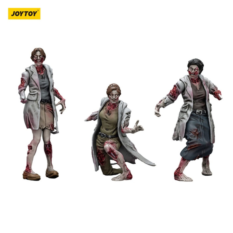 Zombie Dark Source Action Figures 3-Pack Medics 8 cm 7