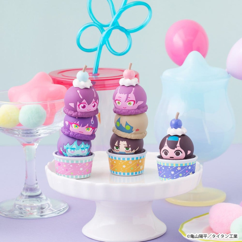 Milky Subway The Galactic Limited Express Tsumichen Stack up & Change Mini Figures 8 cm Blind Box As 10