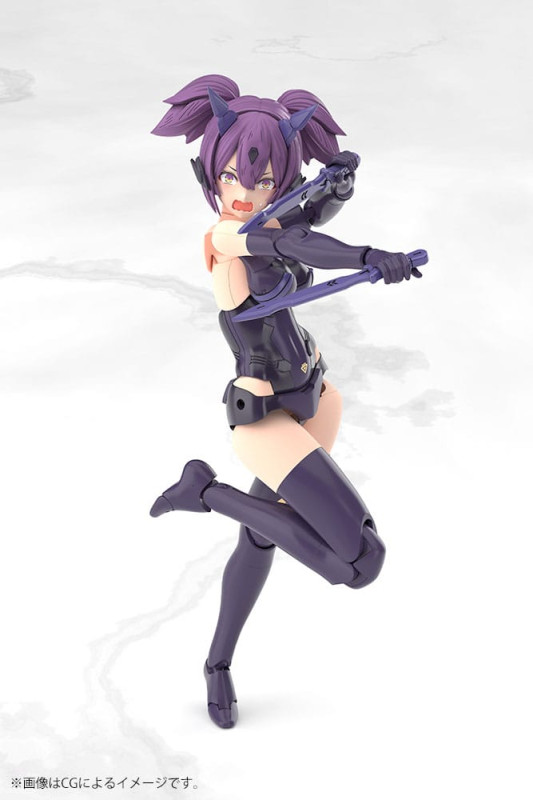 Megami Device Plastic Model Kit 1/1 Asra Ninja Kaname Shadow Edition Full Package 14 cm 11