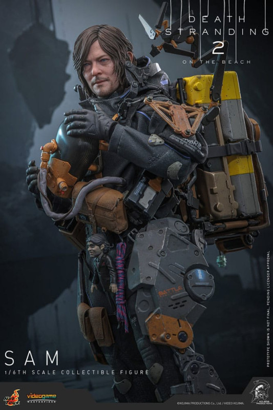 Death Stranding 2: On the Beach Videogame Masterpiece Action Figure 1/6 Sam 31 cm 3