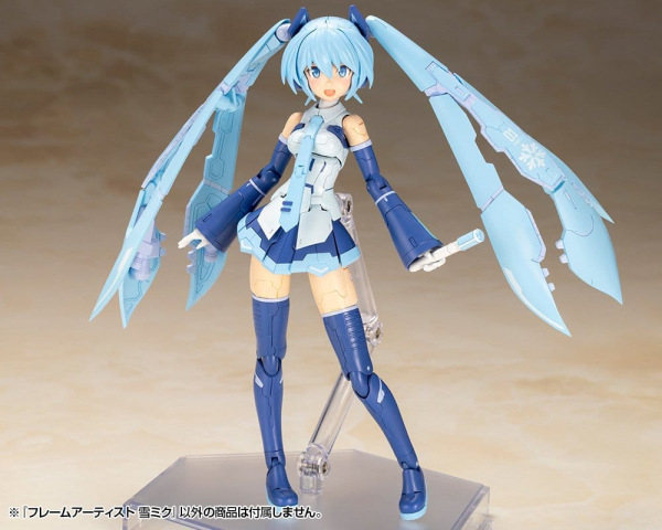 Frame Arms Plastic Model Kit 1/100 Frame Artist Snow Miku 16 cm 10