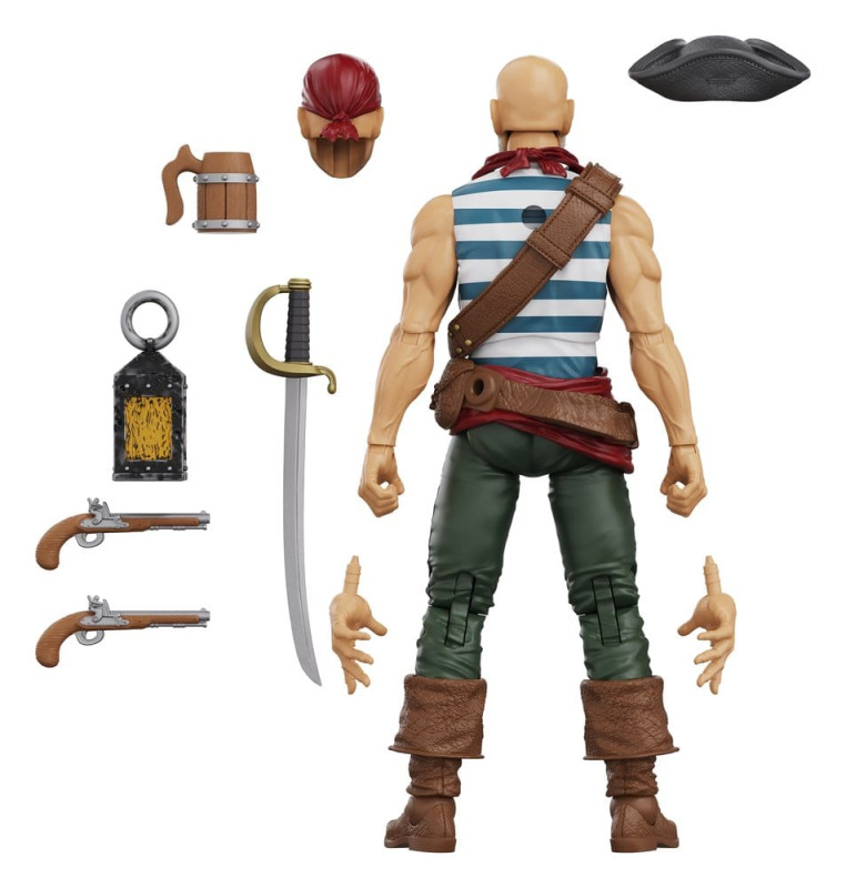 Hero H.A.C.K.S. Core Action Figure 1/18 Heroes and Villains Wave 1 Daniel Wright: Pirate Quartermast 3