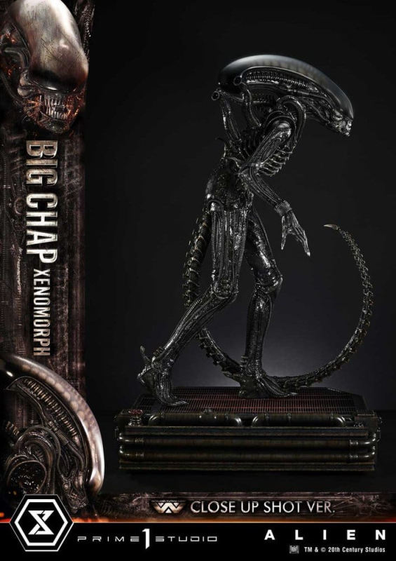 Alien (Film) Museum Masterline XL Statue 1/3 Big Chap Xenomorph Close Up Shot Ver. 100 cm 7