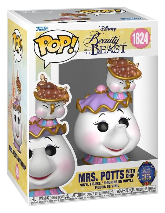 Beauty and the Beast POP! Disney Vinyl Figure Mrs. Potts w/Chip 9 cm 1