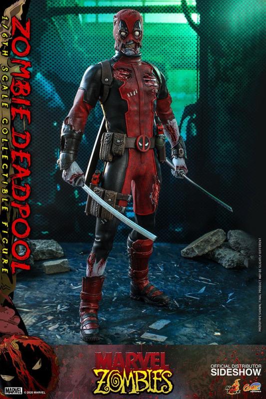 Marvel Zombies Comic Masterpiece Action Figure 1/6 Zombie Deadpool 31 cm