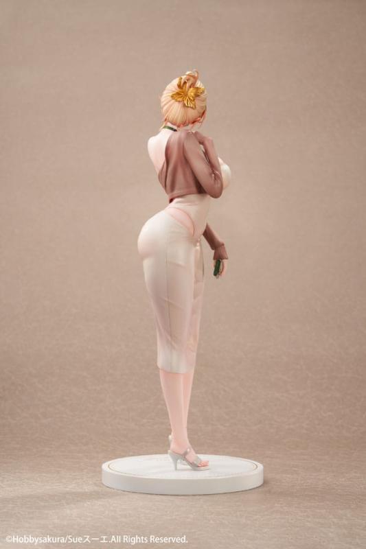 Original Character PVC Statue 1/7 Hitozuma Elf Illustration by Sue Deluxe Edition 26 cm 12