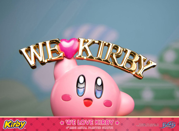 Kirby DieCast Statue We Love Kirby 10 cm 11
