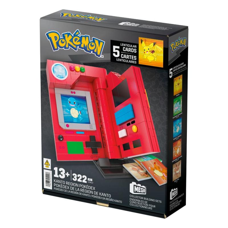 Pokémon MEGA Building Kit Kanto Region Pokédex