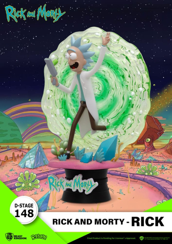 Rick & Morty D-Stage PVC Diorama Rick 14 cm 1
