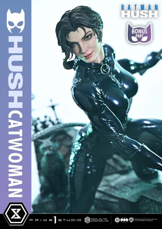 Batman: Hush (Comics) Real Elite Masterline Series Statue 1/3 Catwoman Deluxe Bonus Version 65 cm 13