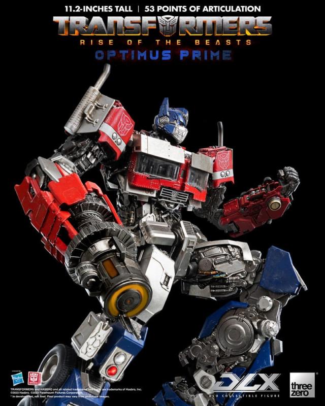 Transformers Rise of the Beasts: Optimus Prime 1/6 DLX Action Figure - ThreeZero