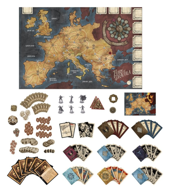 Fury of Dracula Board Game 5th Edition *German Version* 9