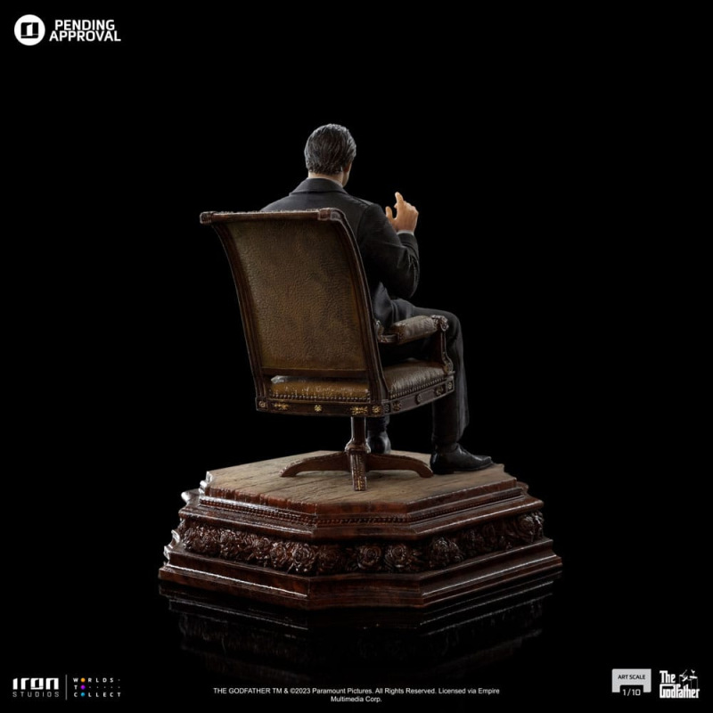 The Godfather Scale Statue 1/10 Don Vito Corelione 19 cm 3