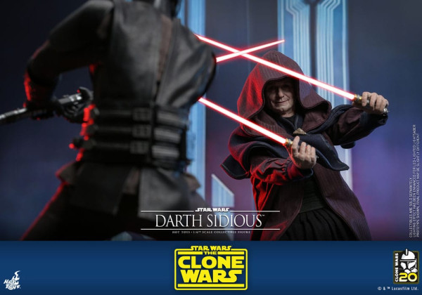 Star Wars: The Clone Wars Action Figure 1/6 Darth Sidious 29 cm 12