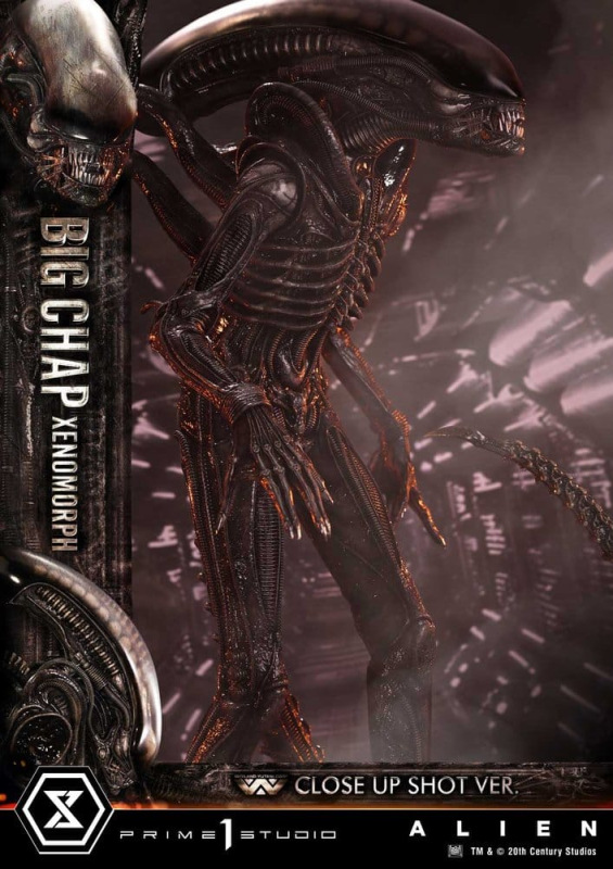 Alien (Film) Museum Masterline XL Statue 1/3 Big Chap Xenomorph Close Up Shot Ver. 100 cm 3