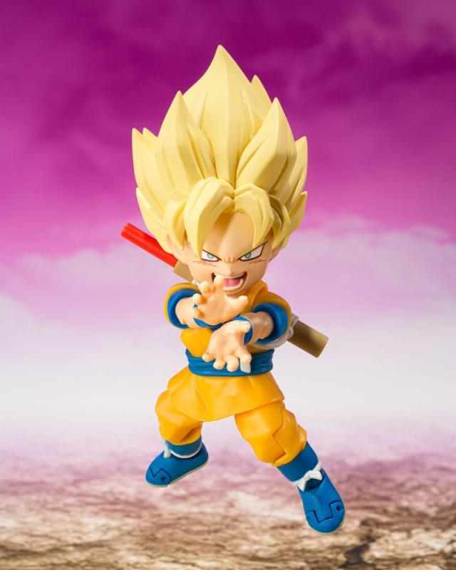 Dragon Ball S.H.Figuarts Action Figure Super Saiyan Son Goku (mini) Daima 8 cm 3