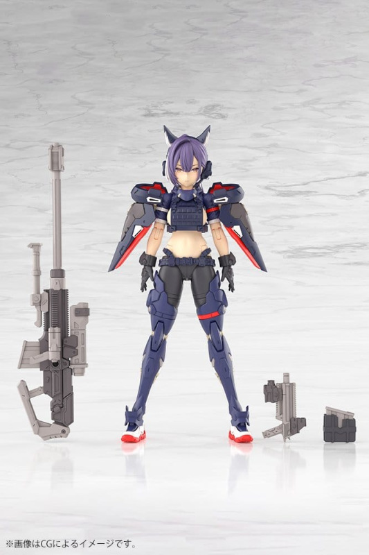 Megami Device Plastic Model Kit 1/1 Yggdrasis Skoll Sharpshooter 16 cm 4