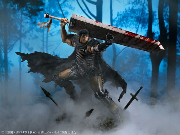 Berserk PVC Statue 1/7 Guts Black Swordsman Ver. 26 cm 4