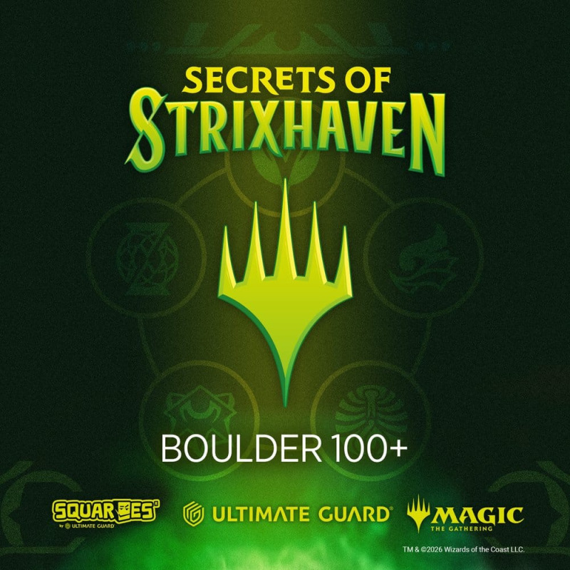 Ultimate Guard RTE Boulder 100+ Magic: The Gathering "Secrets of Strixhaven" - Witherbloom