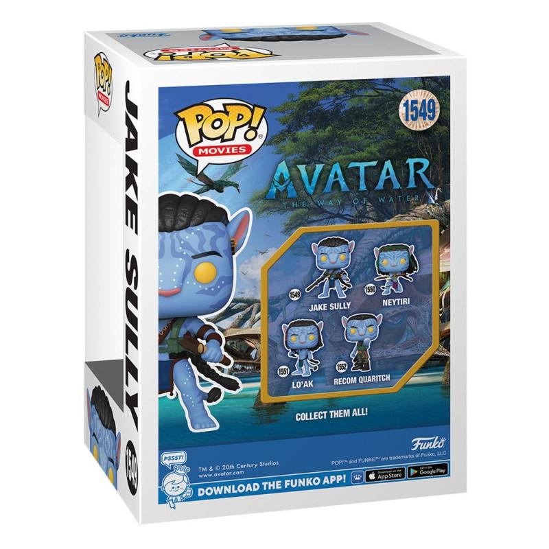 Avatar: The Way of Water POP! Movies Vinyl Figure Jake Sully (Battle) 9 cm 2