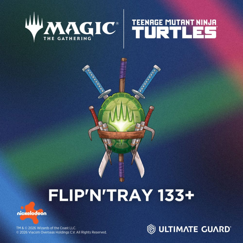 Ultimate Guard Flip'n'Tray 133+ Xenoskin Magic: The Gathering | Teenage Mutant Ninja Turtles - Chara