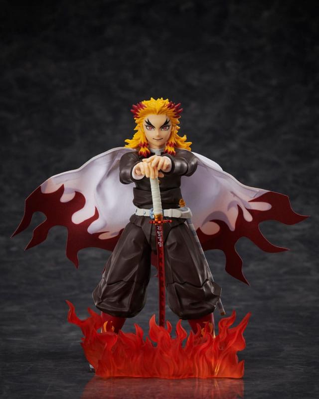 Demon Slayer: Kimetsu no Yaiba BUZZmod Action Figure 1/12 Kyojuro Rengoku 14 cm