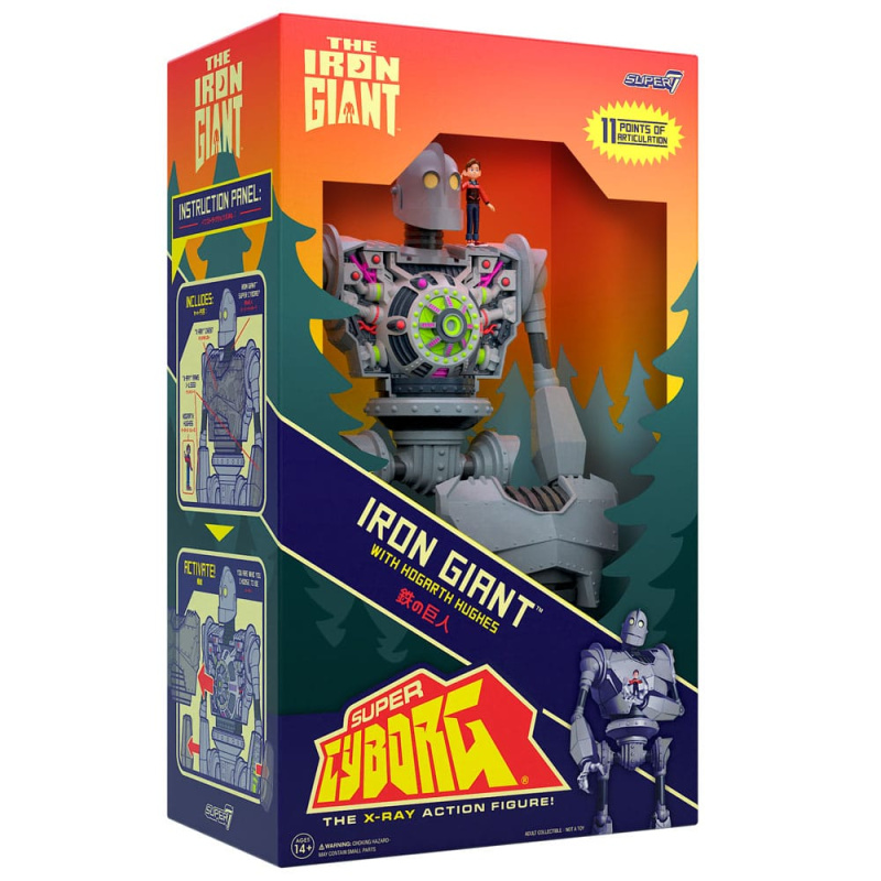 The Iron Giant Super Cyborg Action Figure Iron Giant (Full Color) 28 cm 1