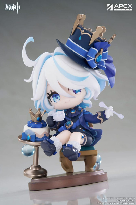 Genshin Impact PVC Statue Furina Amai Gogo no Sanbika Chibi Chara Ver. 13 cm 7