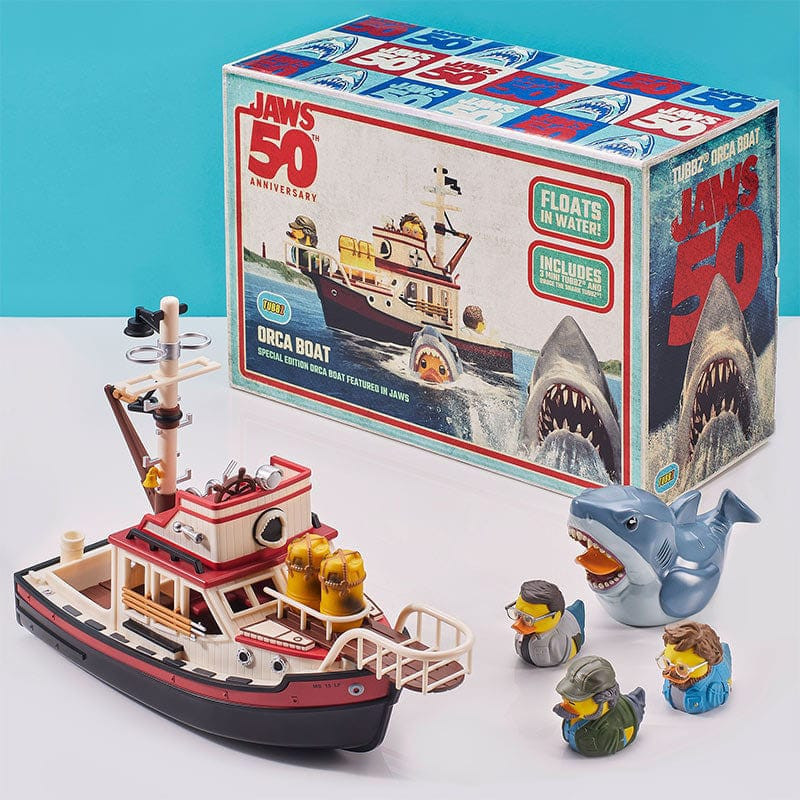 Jaws Tubbz Vehicle PVC Figure Orca Boat Bundle 13 cm 3