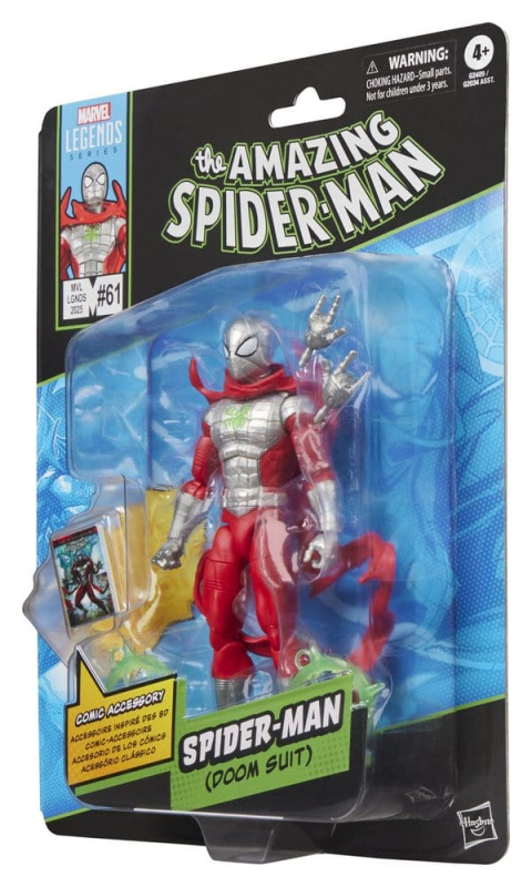 The Amazing Spider-Man Marvel Legends Action Figure Spider-Man (Doom Suit) 15 cm 9