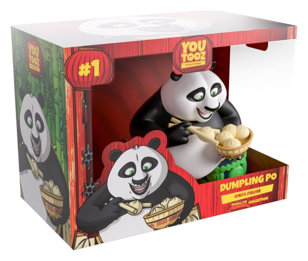 Kung Fu Panda Vinyl Figure Po (Dumpling) 10 cm 3