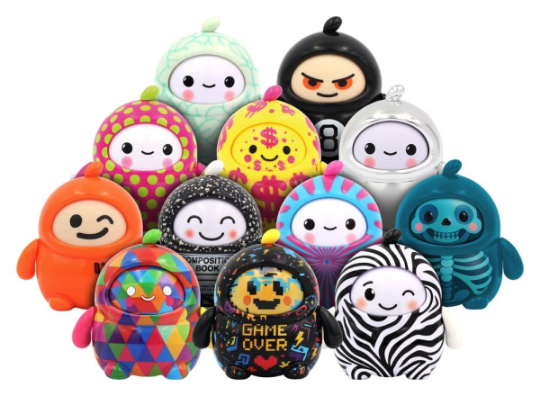 LamaTama Electronic Collectible Figures 6 cm Series 2 heo Exclusive Blind Box Display (26)