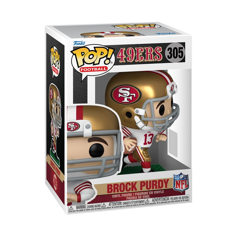 NFL: Legends POP! Sports Vinyl Figure 49ers- Brock Purdy 9 cm 1