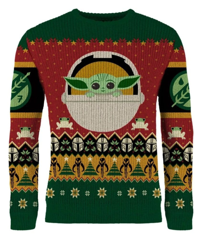 Star Wars Christmas Sweater The Child Size XXL 3