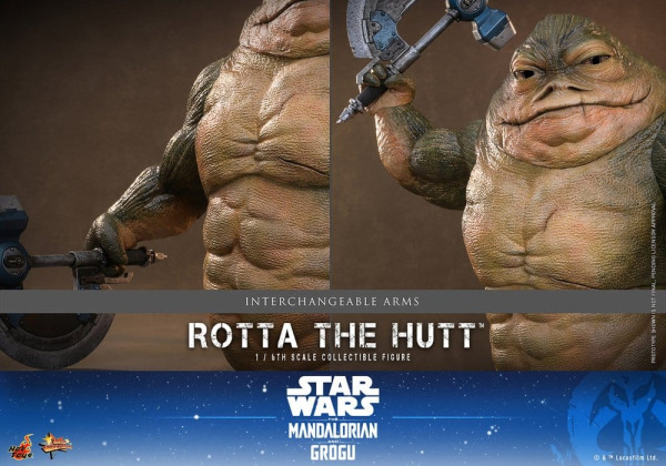 Star Wars Movie Masterpiece Action Figure 1/6 Rotta The Hutt 32 cm 11