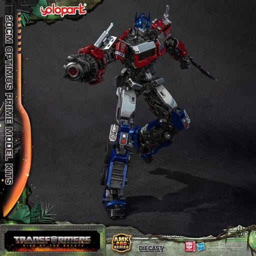 Transformers: Rise of the Beasts AMK Pro Series Plastic Model Kit Optimus Prime (Oversea Version) 20 7