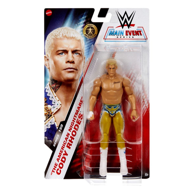 WWE Main Event Series Action Figure "The American Nightmare" Cody Rhodes 15 cm 2