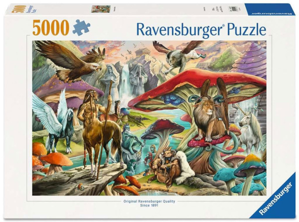Ravensburger Jigsaw Puzzle Mushrooms & Myths (5000 pieces)