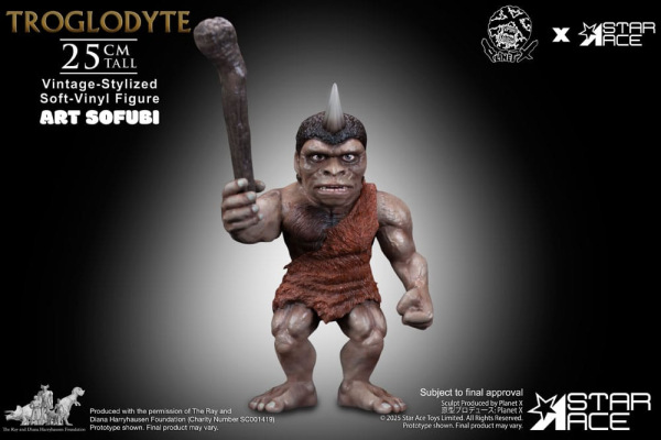 Ray Harryhausen Soft Vinyl Statue Troglodyte (Vintage-Style) 25 cm 1